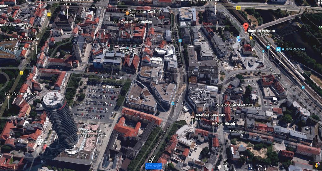 Cityhotel Jena Am Paradies Zewnętrze zdjęcie